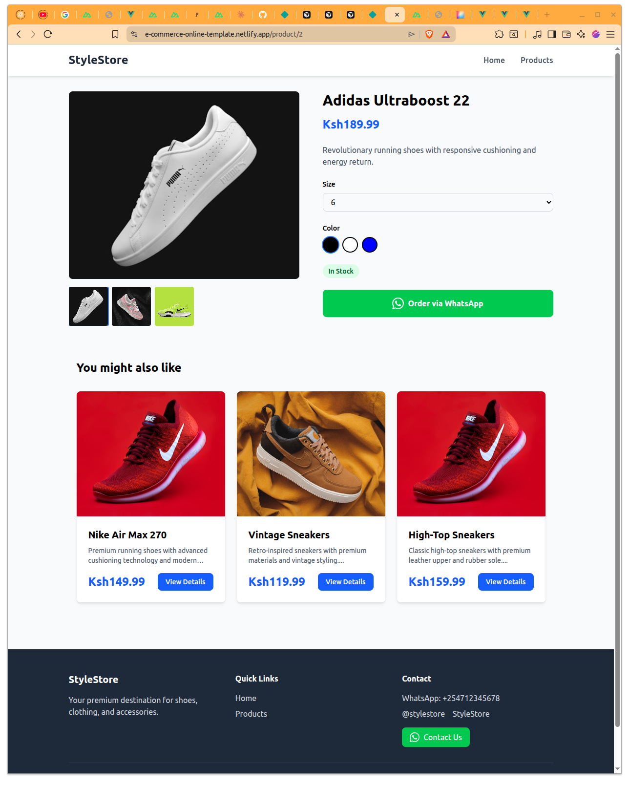 E-Commerce Template